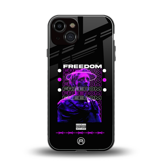 freedom back phone cover | glass case for iphone 13