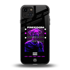 freedom back phone cover | glass case for iphone 15