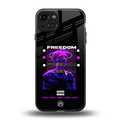 freedom back phone cover | glass case for iphone 15