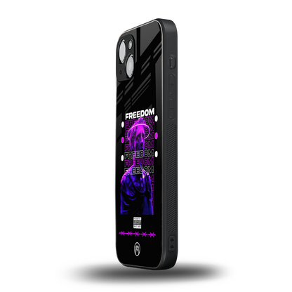 freedom back phone cover | glass case for iphone 15