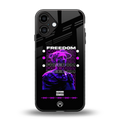 freedom back phone cover | glass case for iphone 16 plus