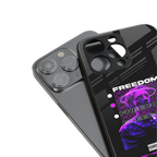 freedom back phone cover | glass case for iphone 13 pro max