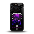 freedom back phone cover | glass case for iphone 16 pro