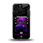 freedom back phone cover | glass case for iphone 16 pro
