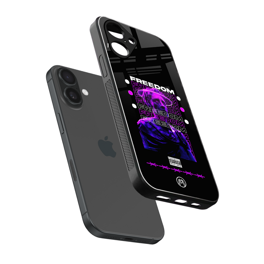 freedom back phone cover | glass case for iphone 16