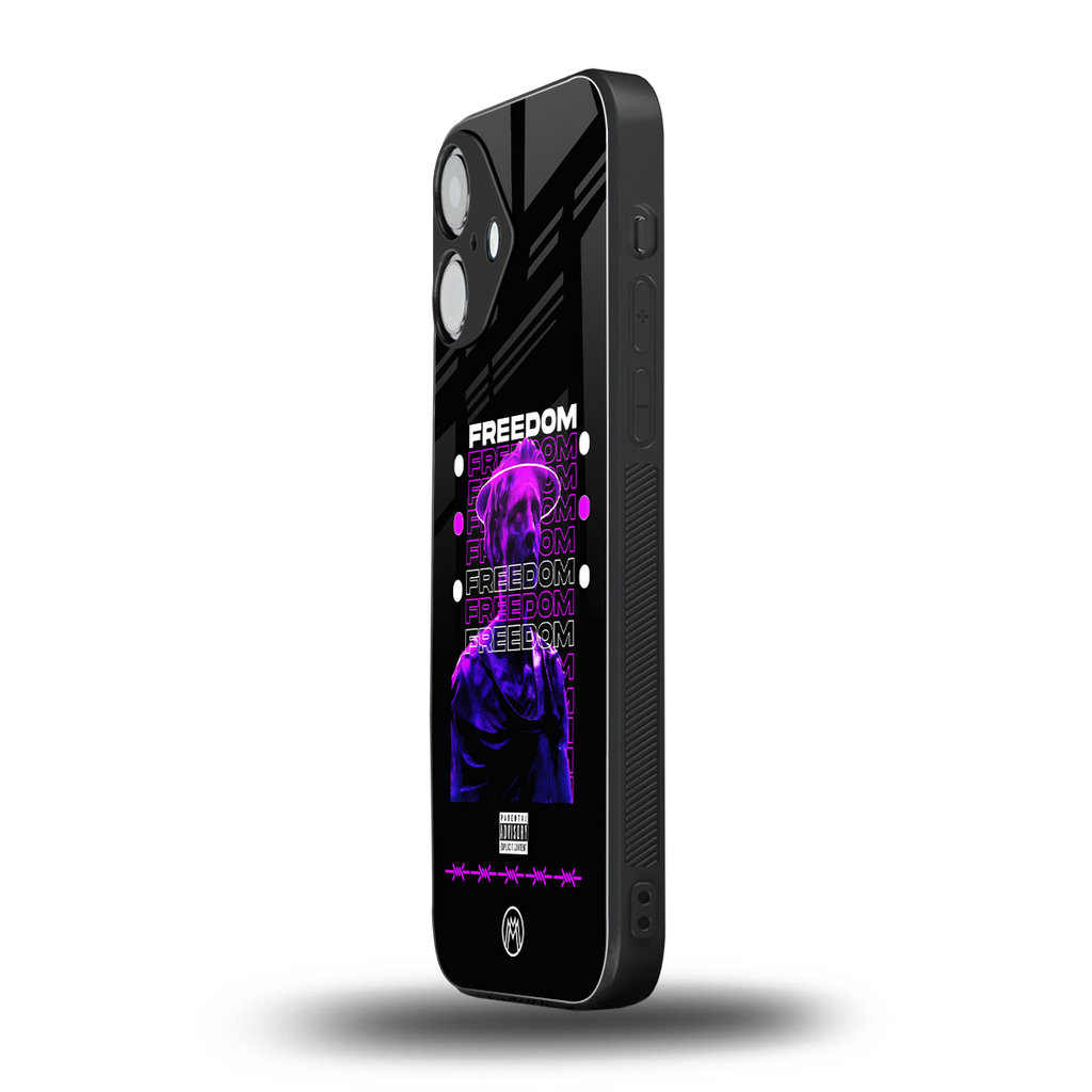 freedom back phone cover | glass case for iphone 16