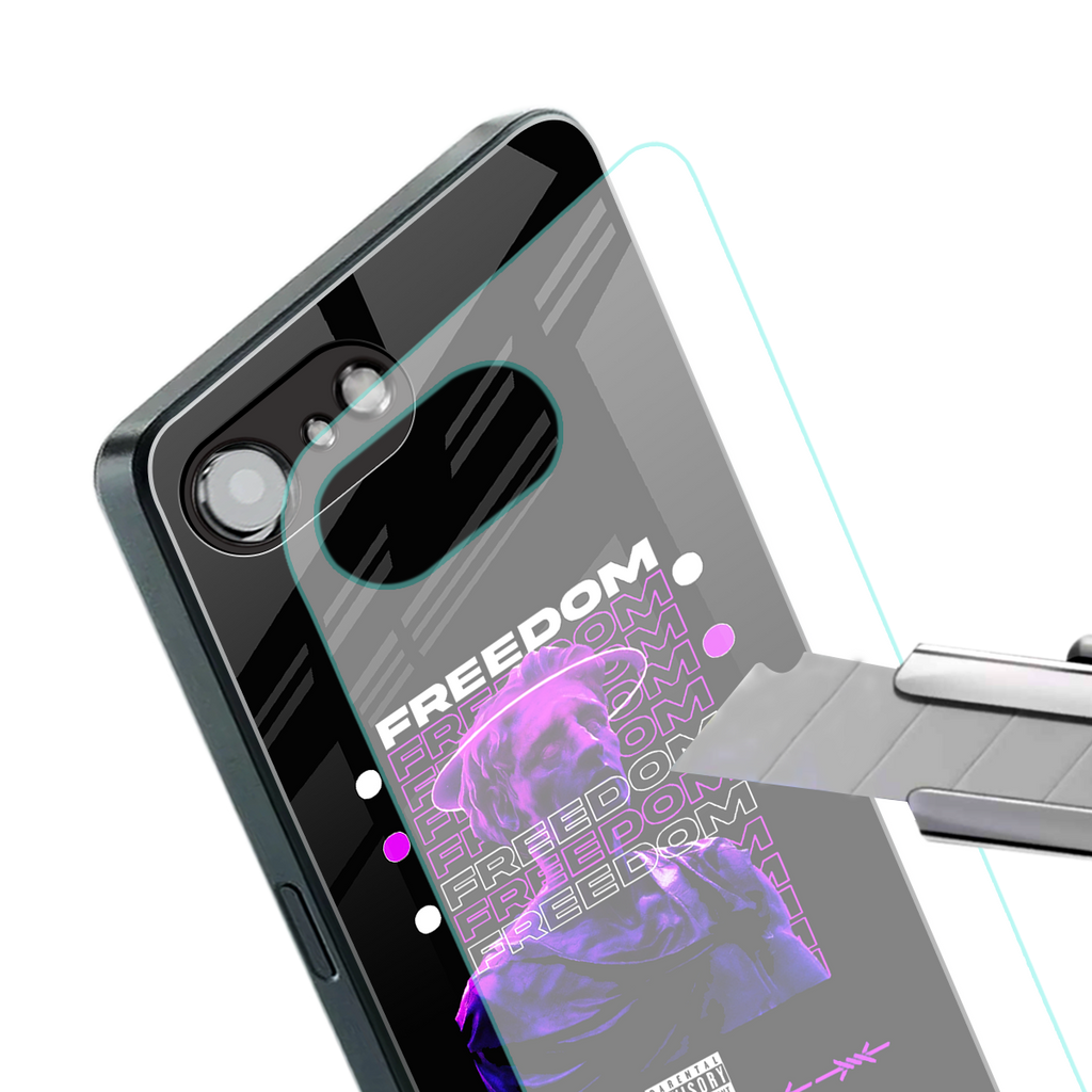 freedom back phone cover | glass case for iphone 16e