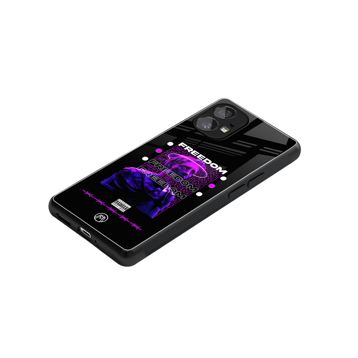 freedom back phone cover | glass case for nothing phone 1