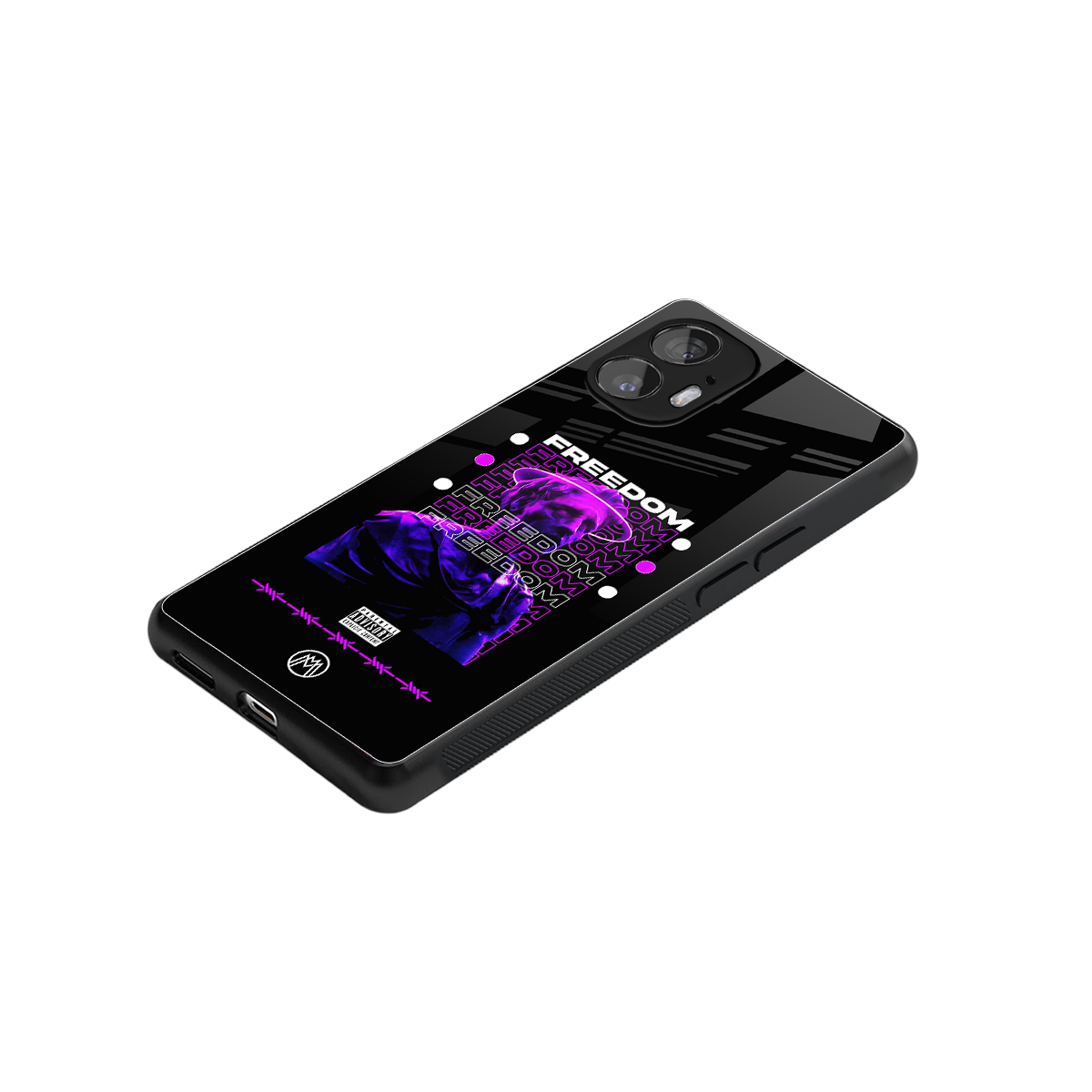 freedom back phone cover | glass case for nothing phone 2