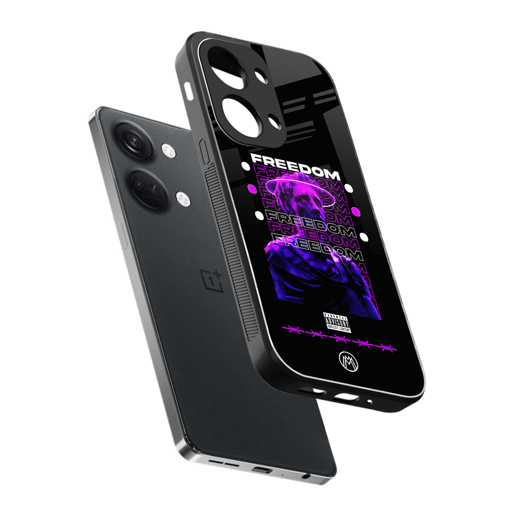 freedom back phone cover | glass case for oneplus nord 3