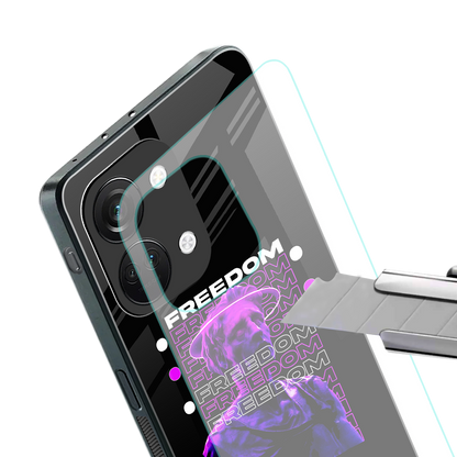 freedom back phone cover | glass case for oneplus nord 3