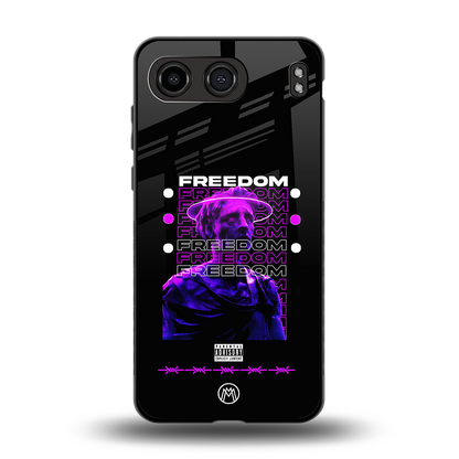 freedom back phone cover | glass case for oneplus nord 4