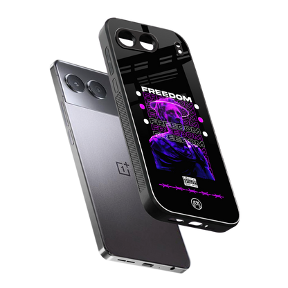 freedom back phone cover | glass case for oneplus nord 4