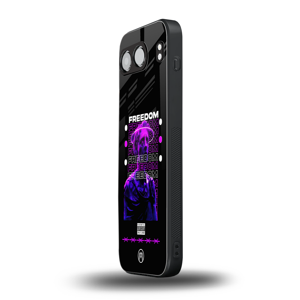 freedom back phone cover | glass case for oneplus nord 4