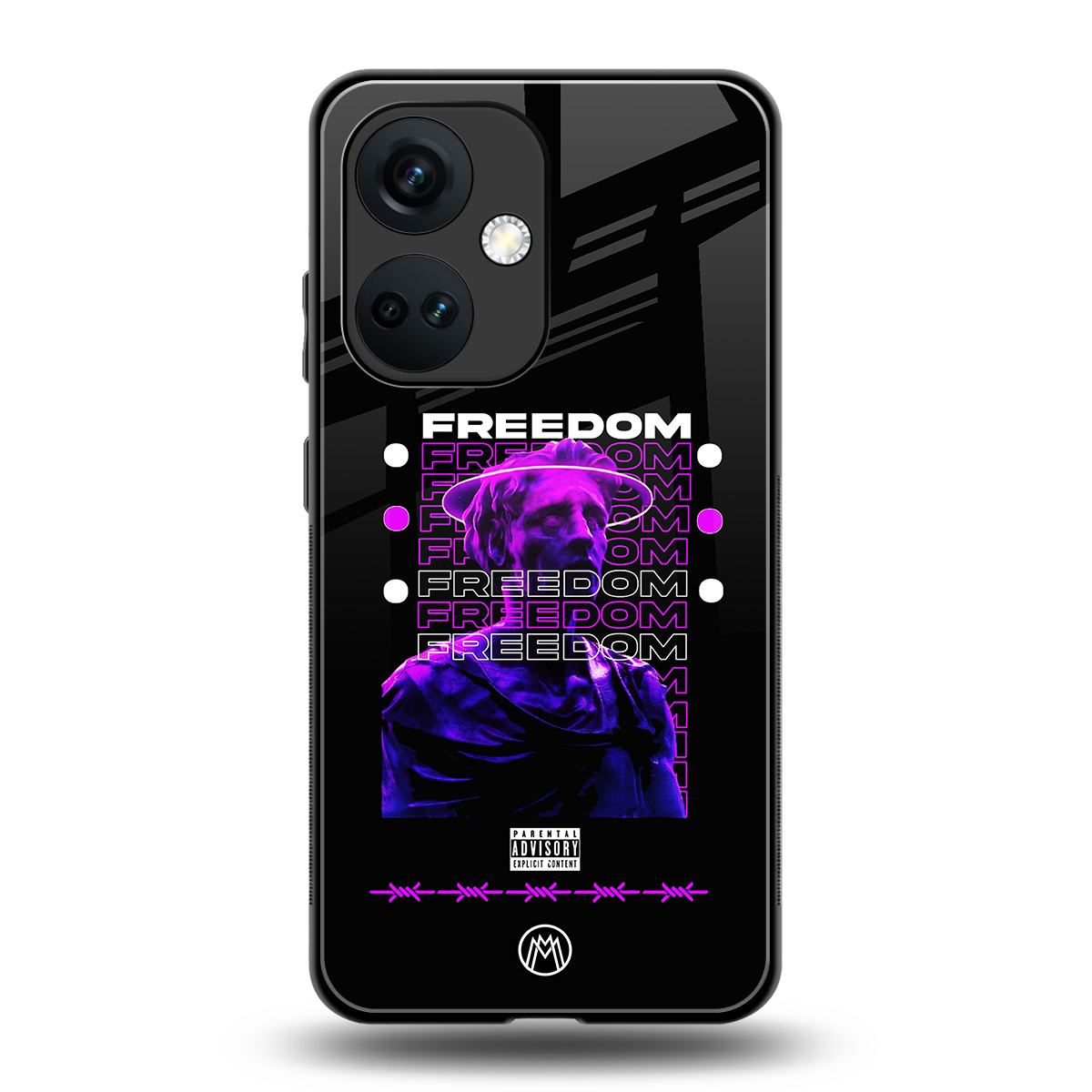 freedom back phone cover | glass case for oneplus nord ce 3