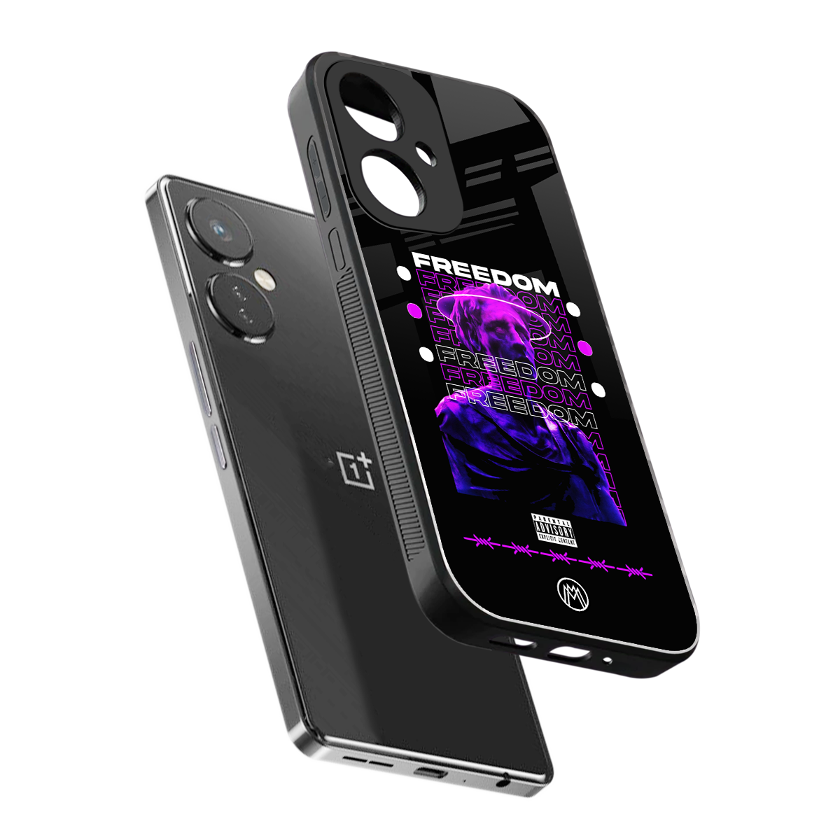 freedom back phone cover | glass case for oneplus nord ce 3