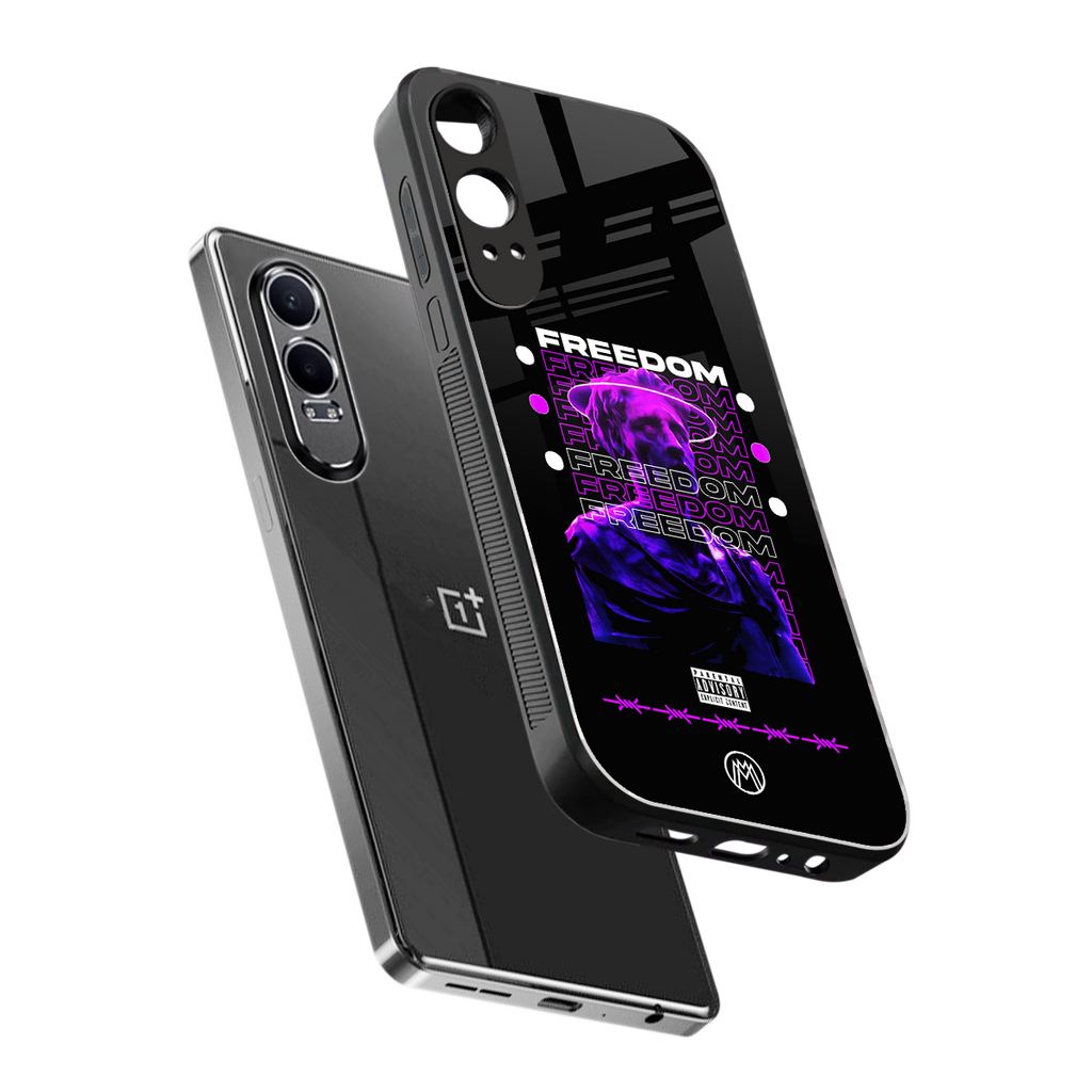 freedom back phone cover | glass case for oneplus nord ce 4 lite