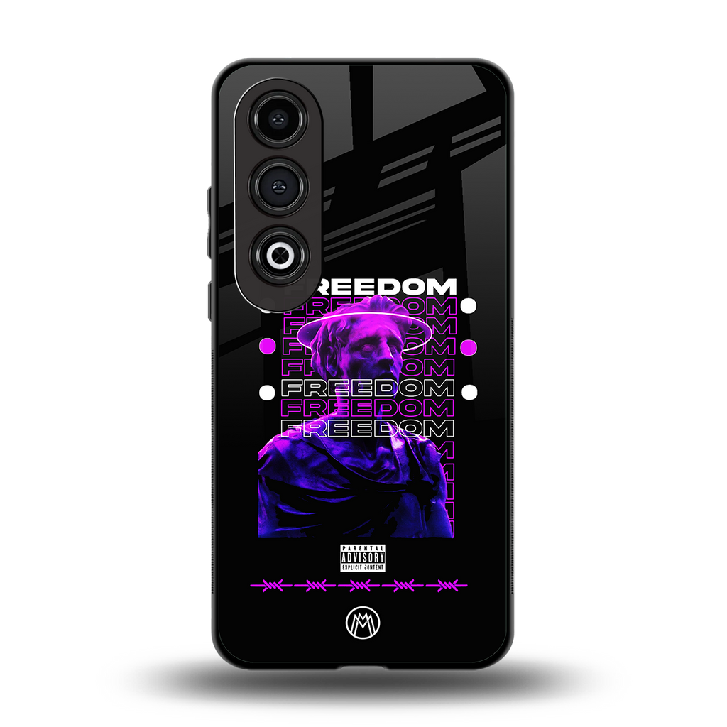 freedom back phone cover | glass case for oneplus nord ce 4
