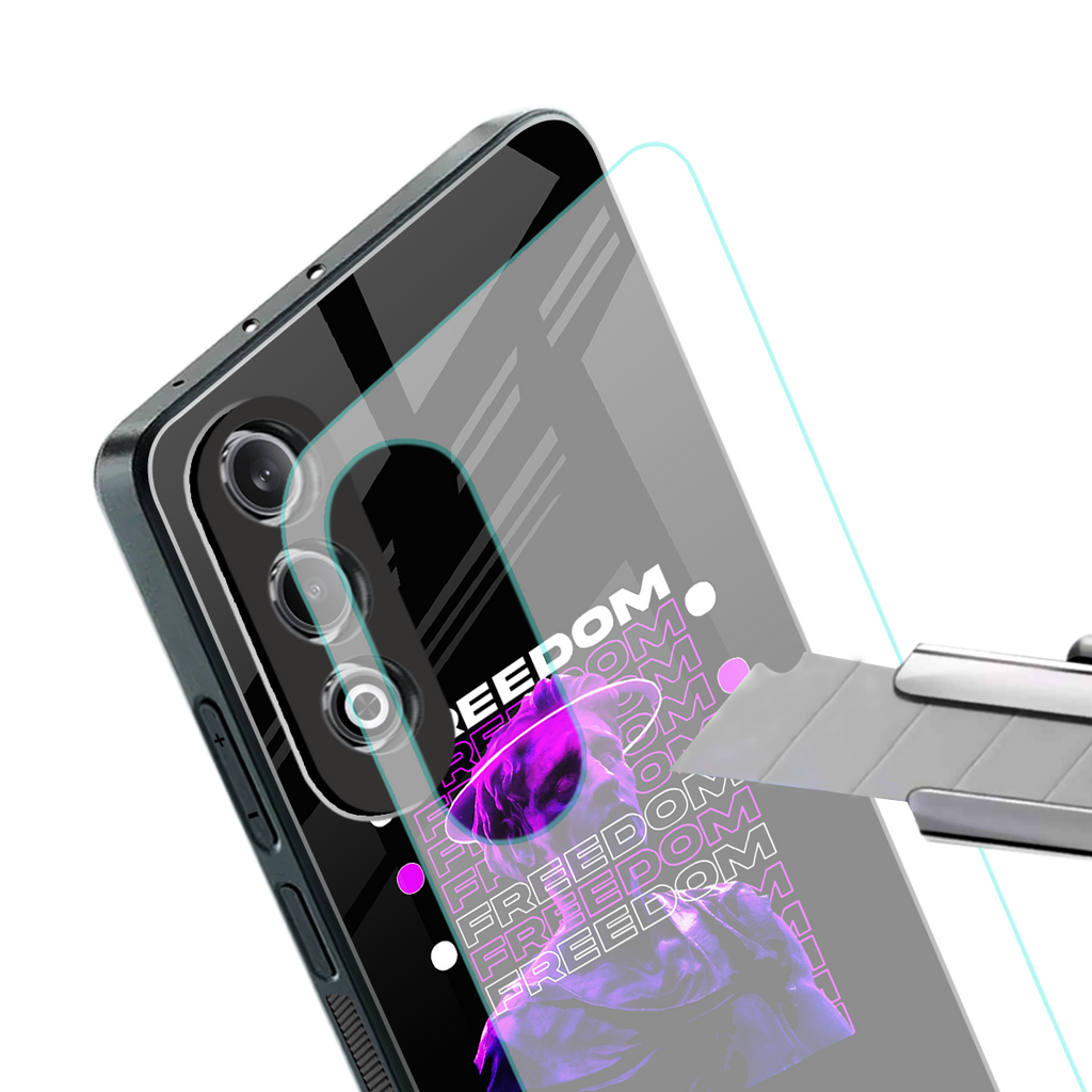 freedom back phone cover | glass case for oneplus nord ce 4