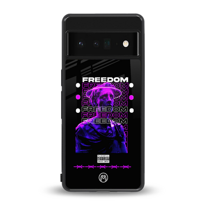 freedom back phone cover | glass case for google pixel 6 pro