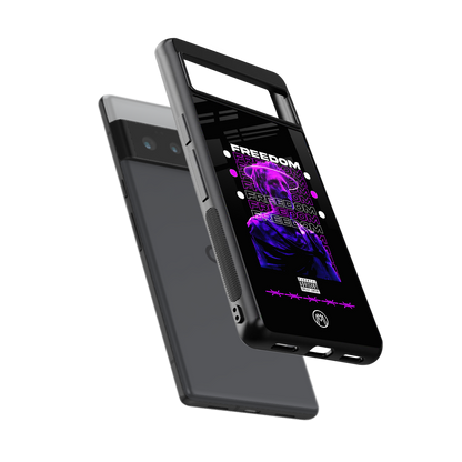 freedom back phone cover | glass case for google pixel 6 pro
