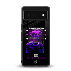 freedom back phone cover | glass case for google pixel 6