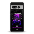 freedom back phone cover | glass case for google pixel 7 pro