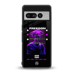 freedom back phone cover | glass case for google pixel 7 pro