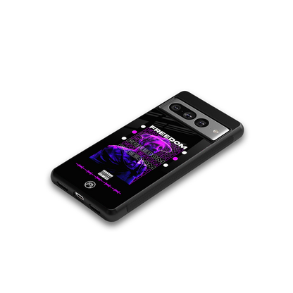 freedom back phone cover | glass case for google pixel 7 pro