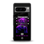 freedom back phone cover | glass case for google pixel 8 pro
