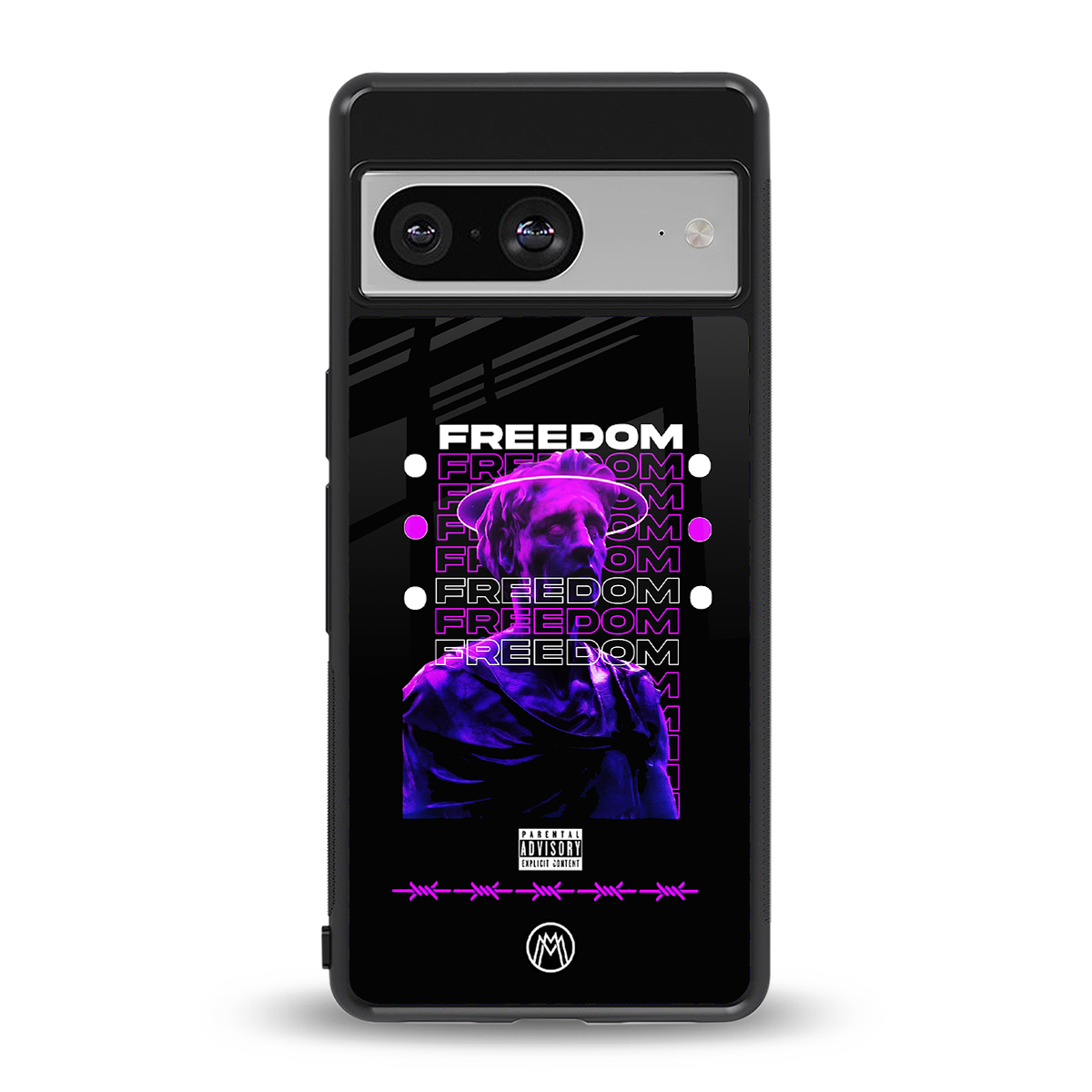 freedom back phone cover | glass case for Google Pixel 8
