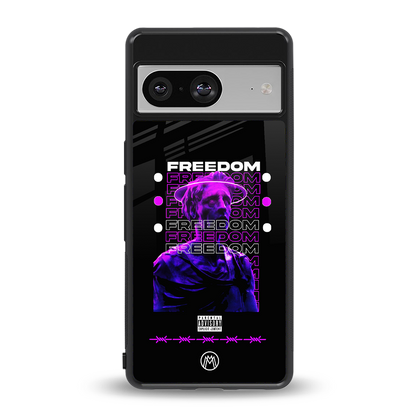 freedom back phone cover | glass case for Google Pixel 8