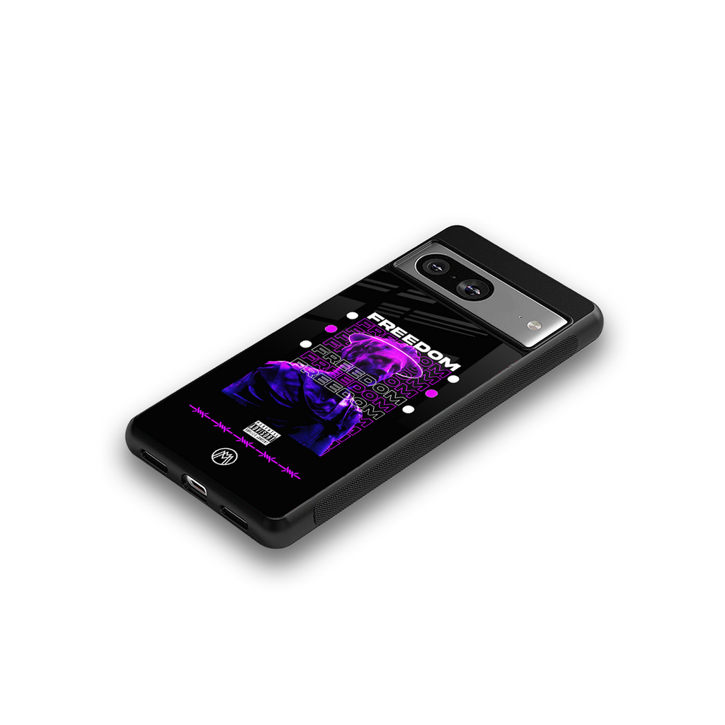 freedom back phone cover | glass case for Google Pixel 8
