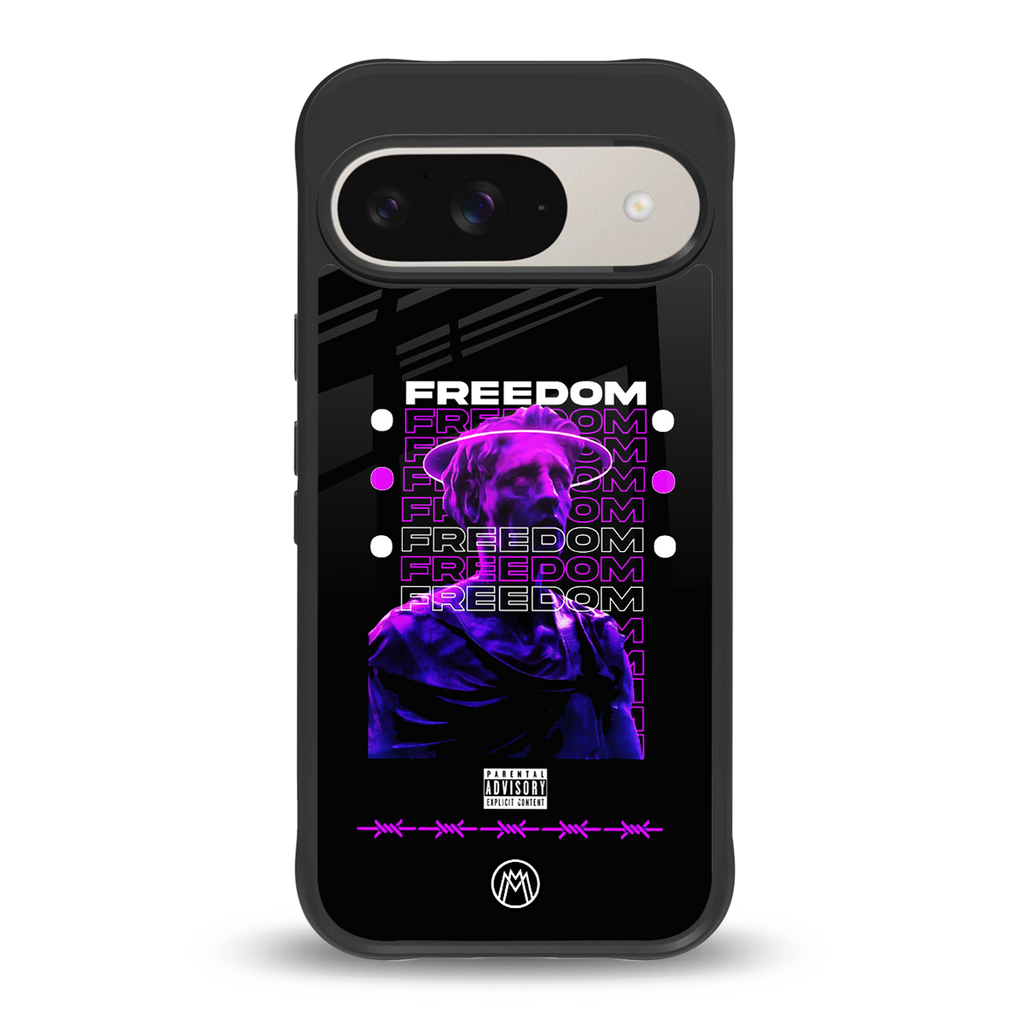 freedom back phone cover | glass case for google pixel 9