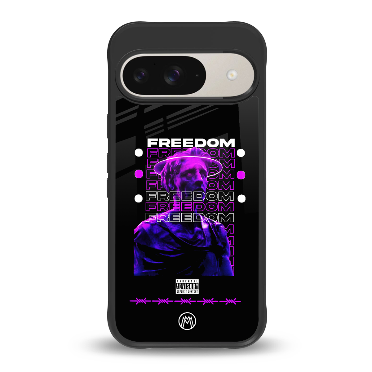 freedom back phone cover | glass case for google pixel 9