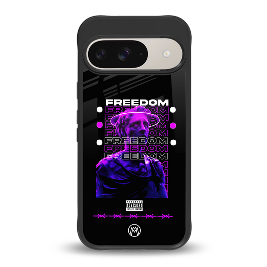 freedom back phone cover | glass case for google pixel 9