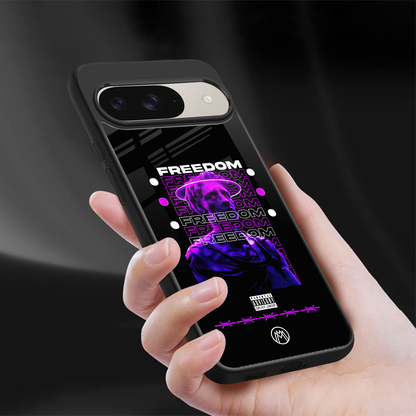 freedom back phone cover | glass case for google pixel 9
