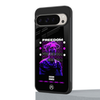 freedom back phone cover | glass case for google pixel 9 pro xl