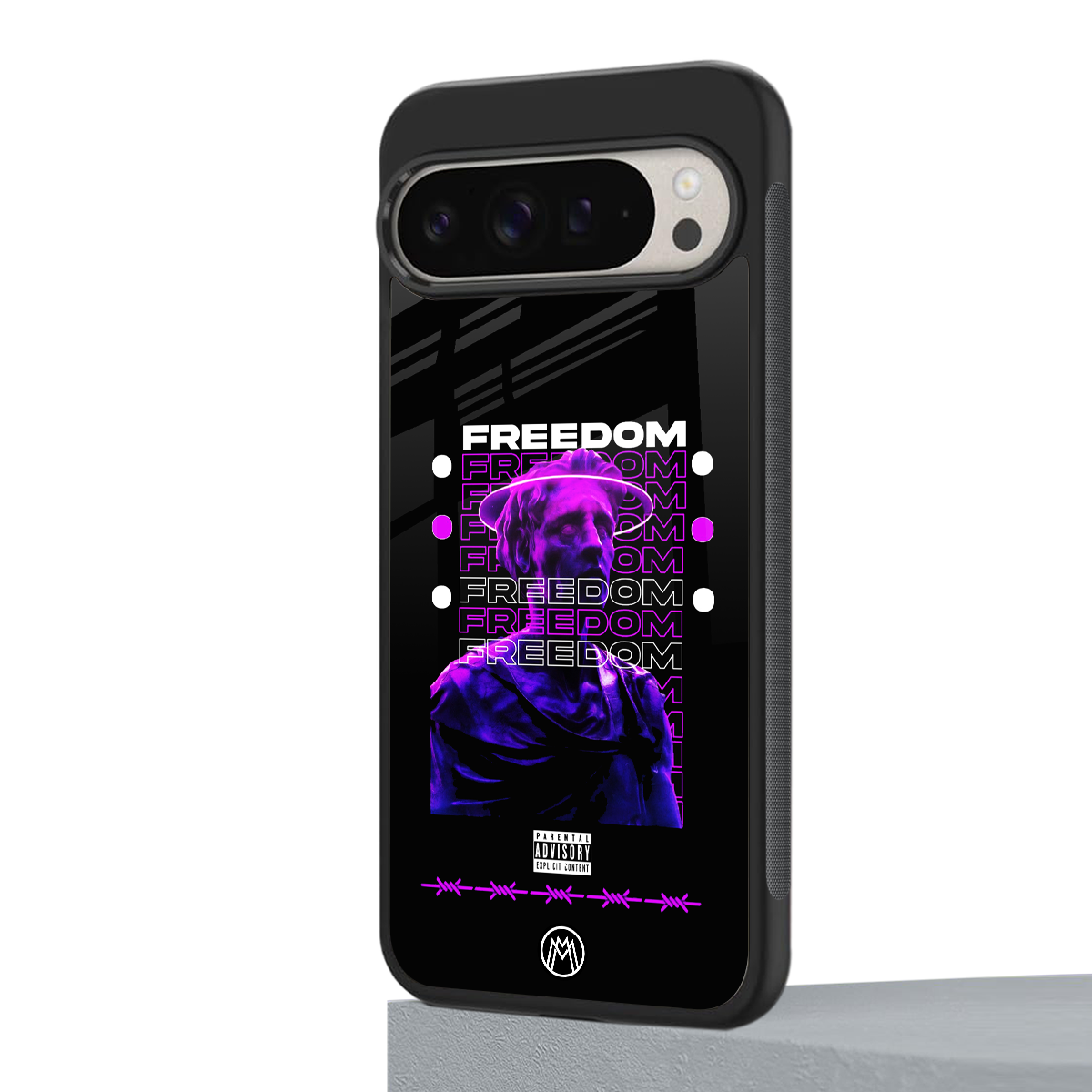 freedom back phone cover | glass case for google pixel 9 pro xl
