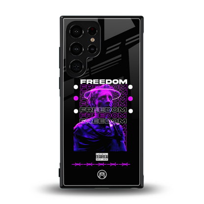 freedom back phone cover | glass case for samsung galaxy s24 ultra