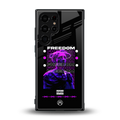 freedom back phone cover | glass case for samsung galaxy s23 ultra