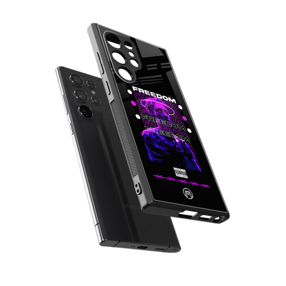 freedom back phone cover | glass case for samsung galaxy s24 ultra