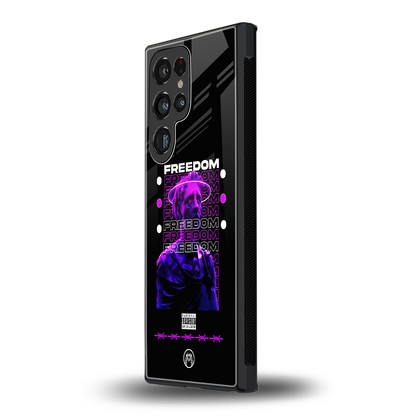 freedom back phone cover | glass case for samsung galaxy s24 ultra