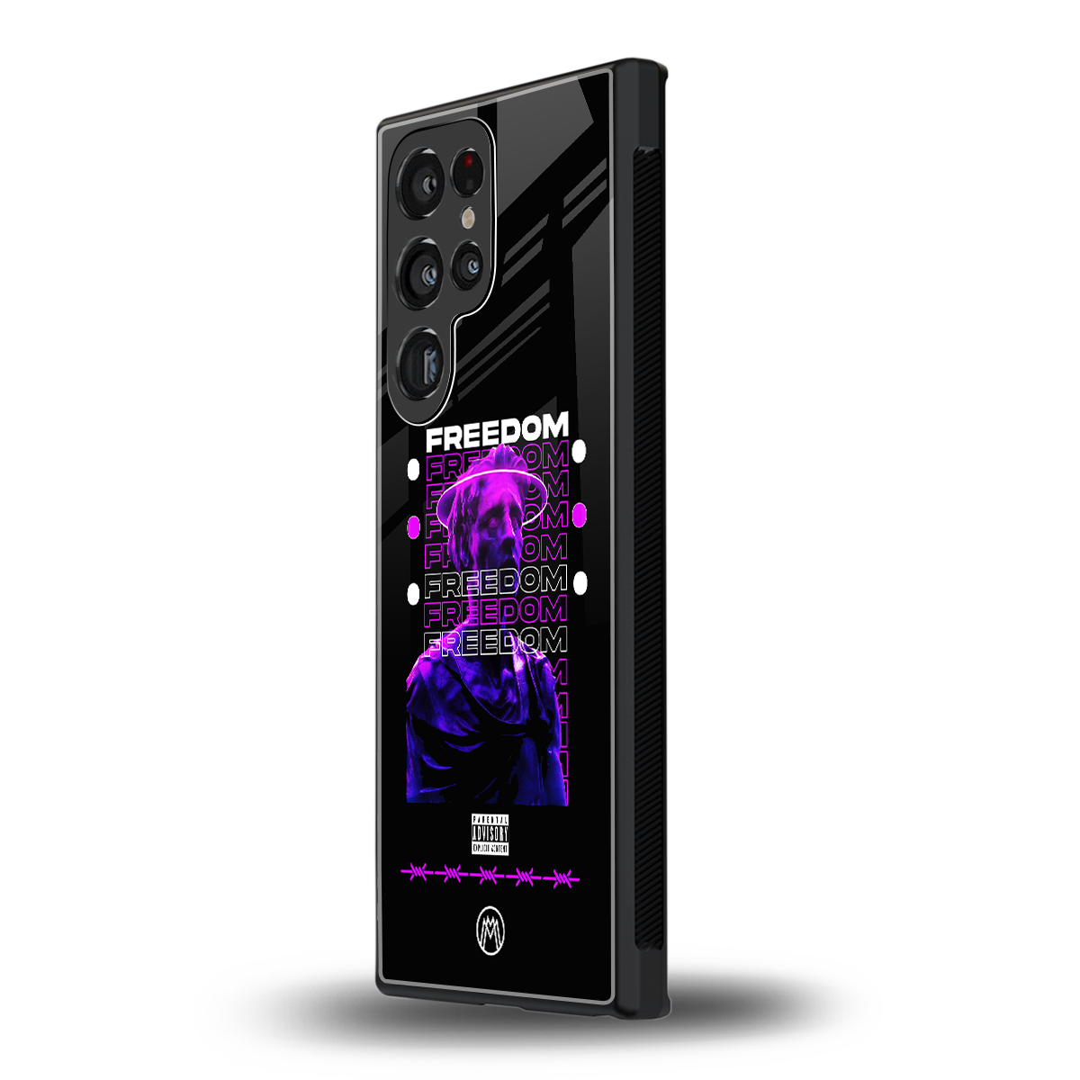 freedom back phone cover | glass case for samsung galaxy s23 ultra