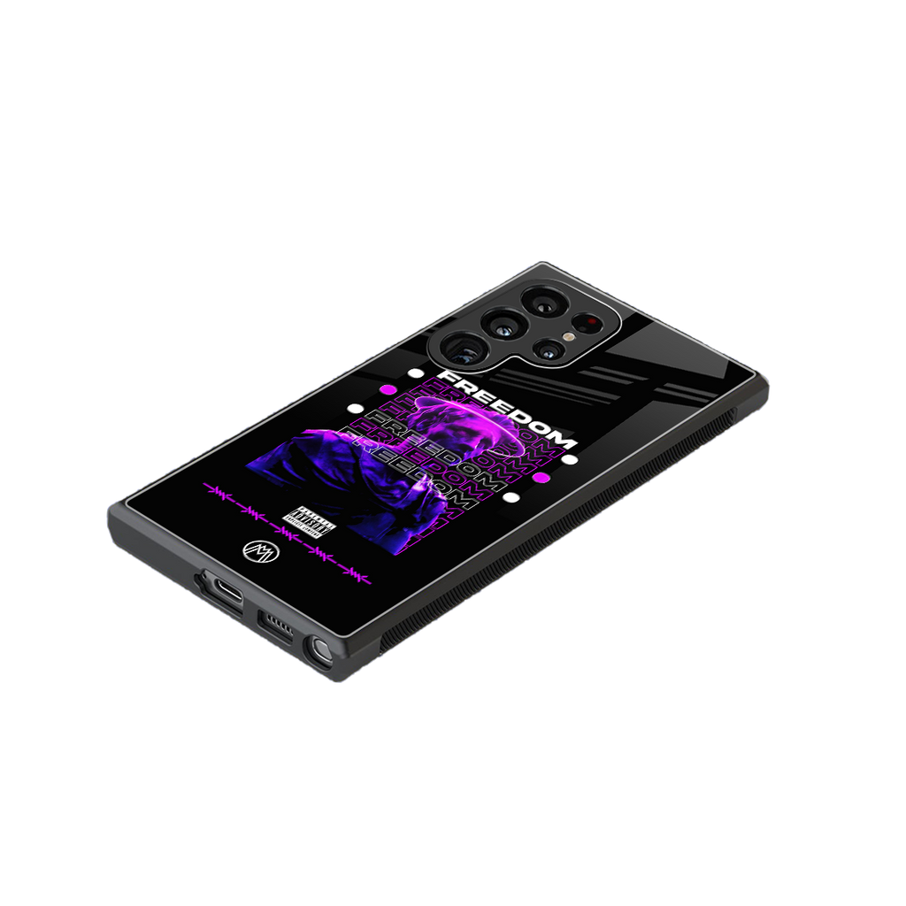 freedom back phone cover | glass case for samsung galaxy s23 ultra
