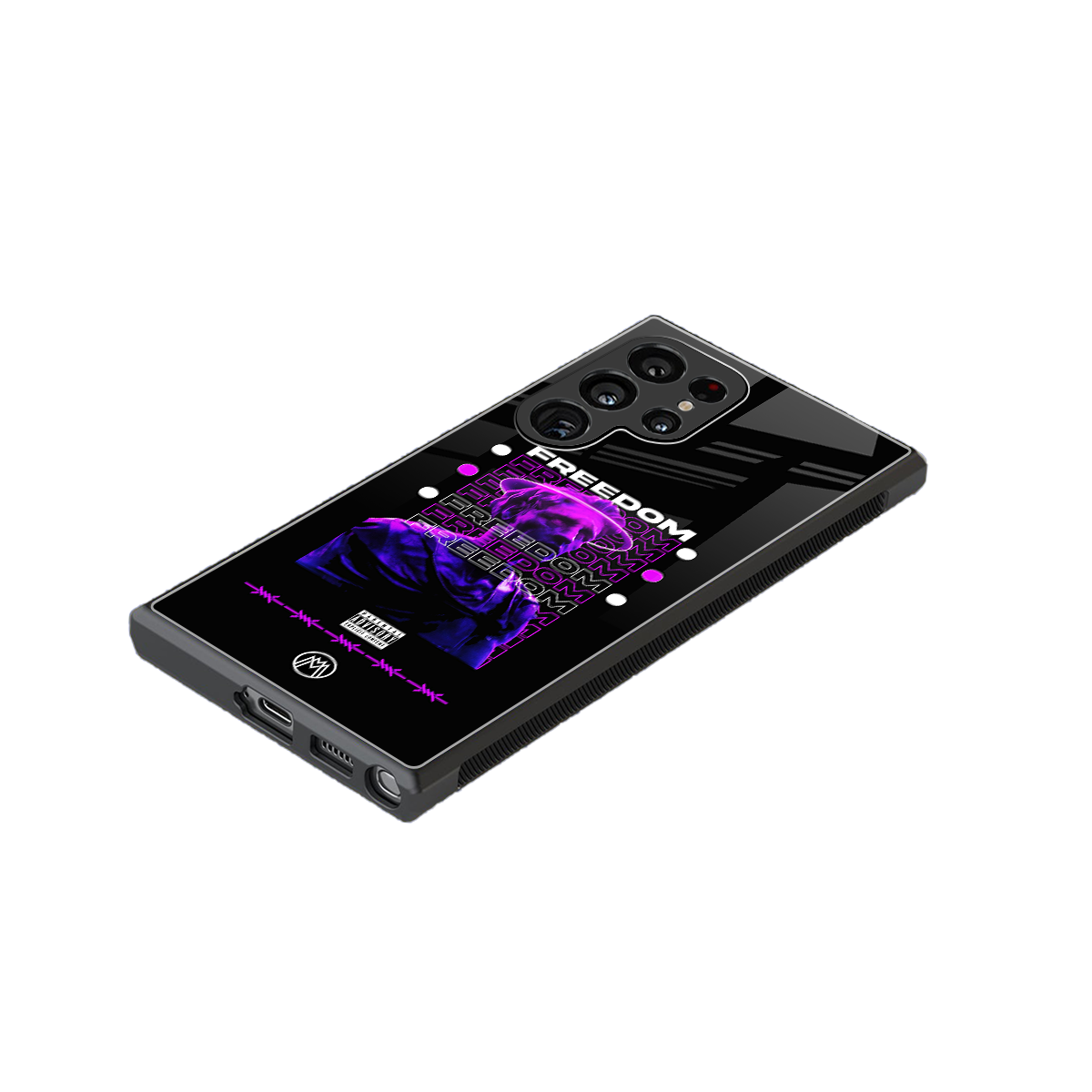 freedom back phone cover | glass case for samsung galaxy s23 ultra