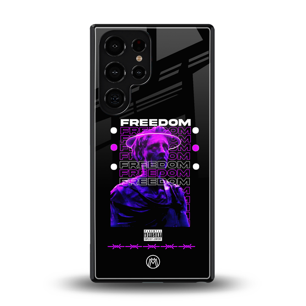 freedom back phone cover | glass case for samsung galaxy s25 ultra