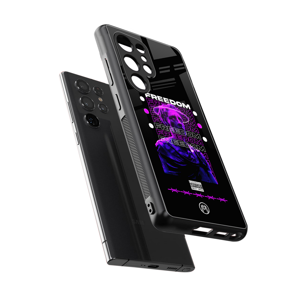 freedom back phone cover | glass case for samsung galaxy s25 ultra