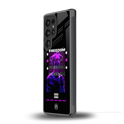 freedom back phone cover | glass case for samsung galaxy s25 ultra