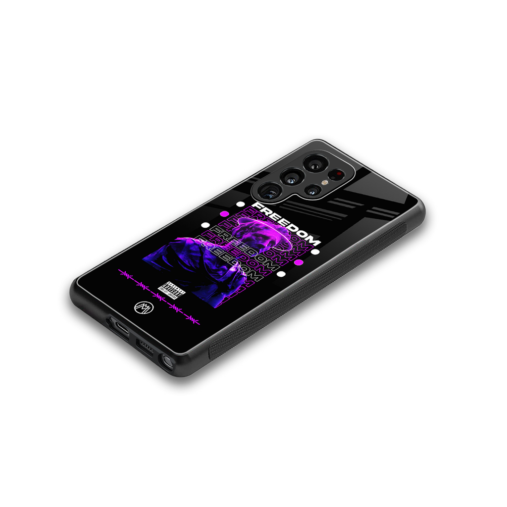 freedom back phone cover | glass case for samsung galaxy s25 ultra